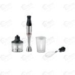 بوش هاند بلندر ErgoMaster MSM6M831 قدرة 1200 وات مع QuattroBlade System Pro من سلسلة ErgoMaster Series 6 بتصميم أنيق من الستانلس ستيل