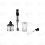 بوش هاند بلندر ErgoMaster MSM6M831 قدرة 1200 وات مع QuattroBlade System Pro من سلسلة ErgoMaster Series 6 بتصميم أنيق من الستانلس ستيل