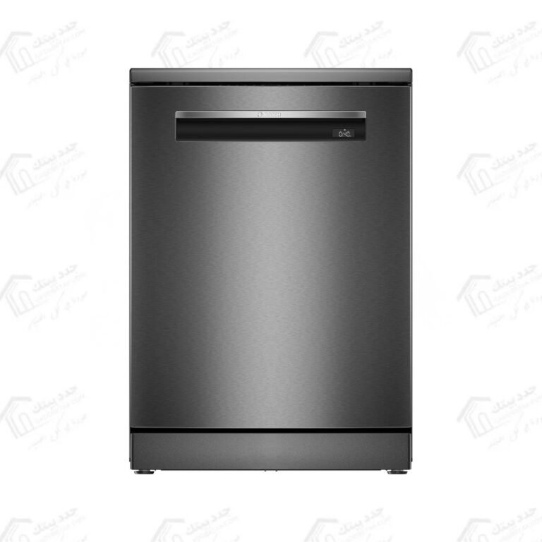بوش غسالة أطباق SMP6EMC00V مقاس 60 سم سعة 14 فرد مع Home Connect من سلسلة Series 6 بتصميم أنيق باللون الإينوكس الأسود المقاوم للبصمات