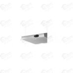 اليكا شفاط مطبخ مسطح مقاس 60 سم قوة الشفط 450 م3/س بتصميم أنيق من الاستانلس ستيل KREA LX-IX-F60 ( بضمان سميج)